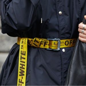 Off White Indistrial Belt Men/Women